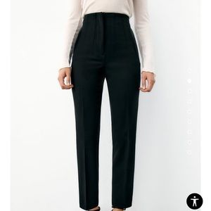 Zara High Waisted Work Pants - S